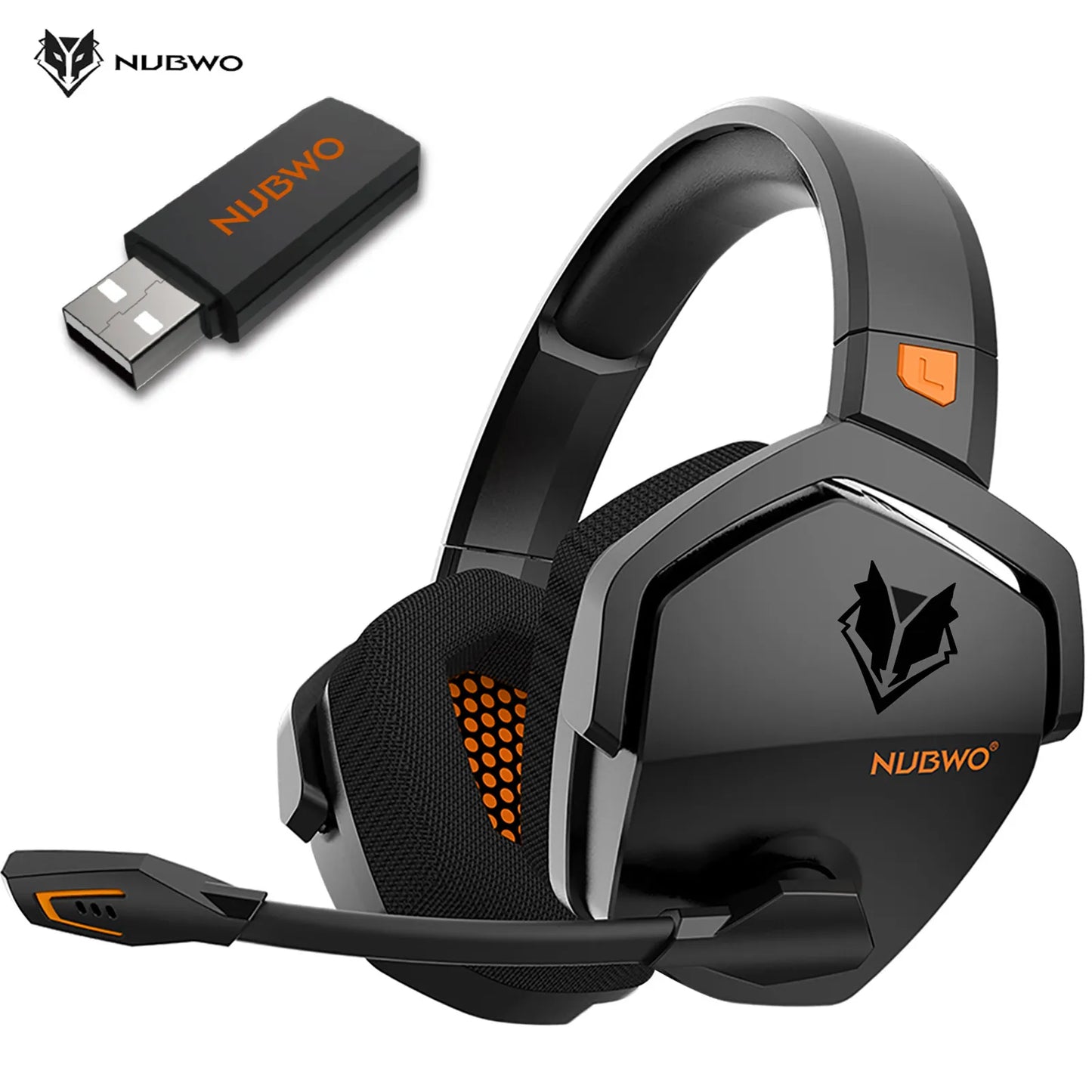 Headset Gamer 2.4G 3.5mm e wireless sem fio áudio 7.1 pro