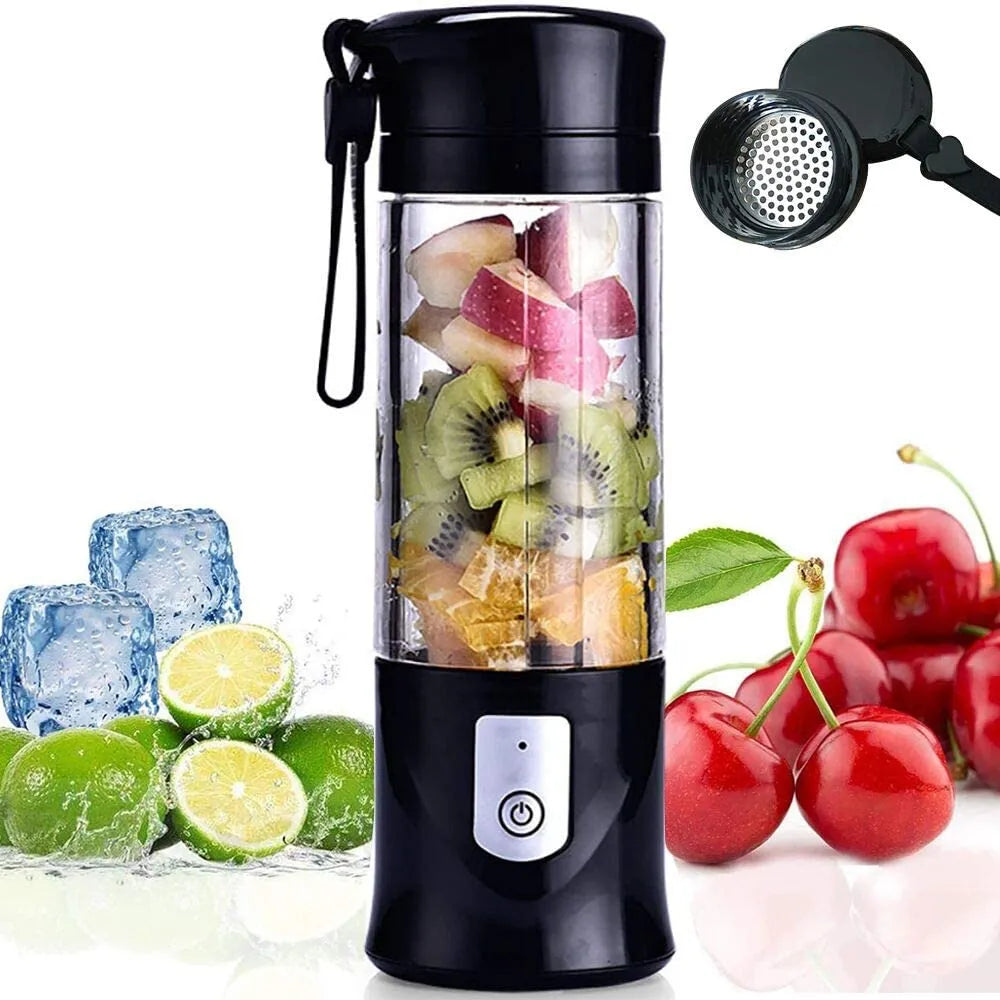 Liquidificador Portatil Juice Blender 18000rpm USB recarregavel